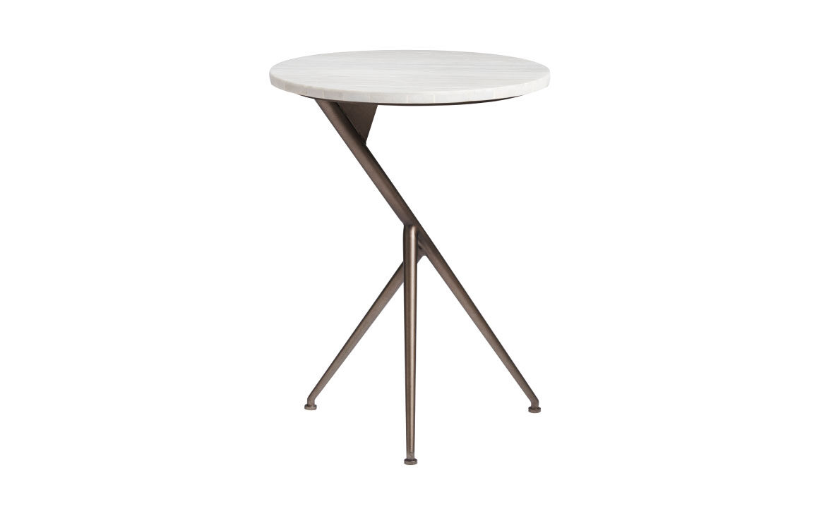 Oslo Round End Table - Modern End Table - Chervin Furniture & Design